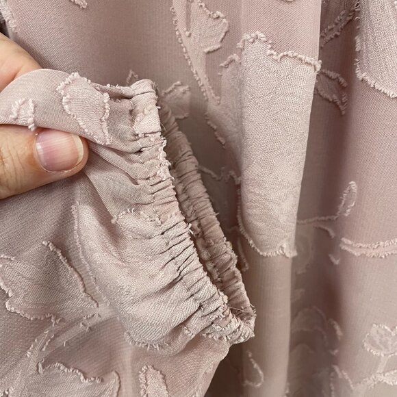 Torrid Pink Textured top size 2X - Picture 3 of 6